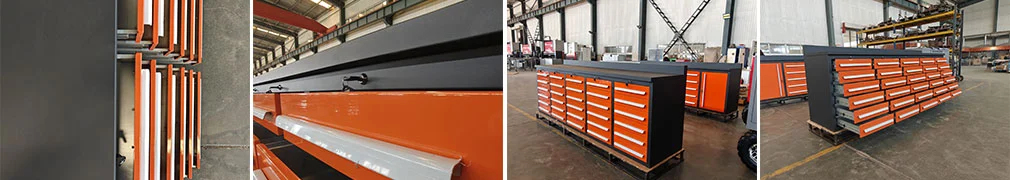 Orange 30 Drawer Workbench
